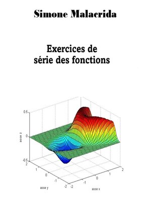 cover image of Exercices de série des fonctions